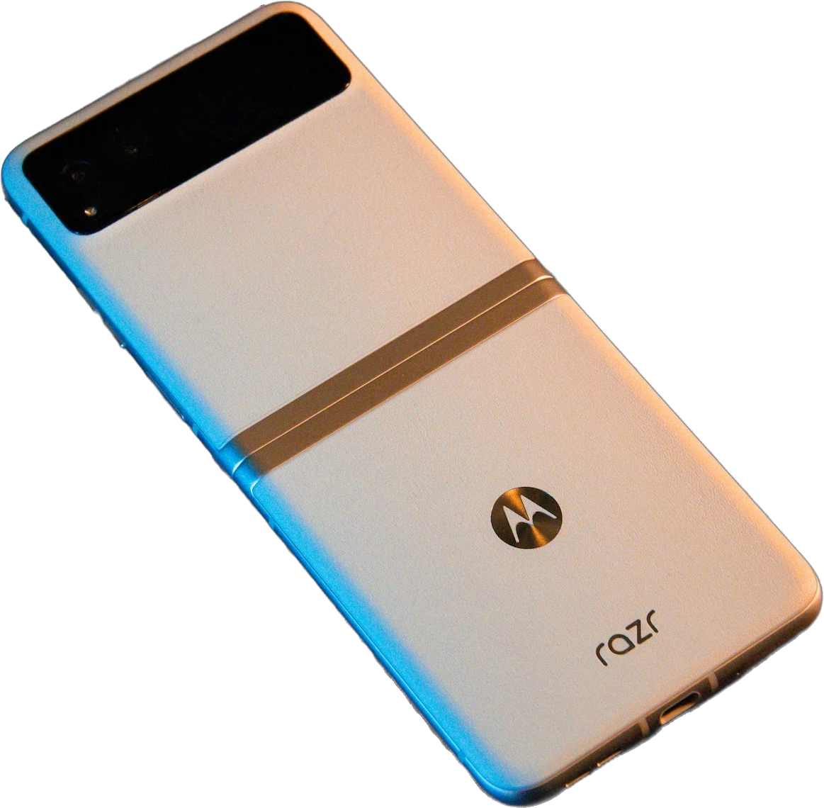 Motorola Razr dobrável fechado